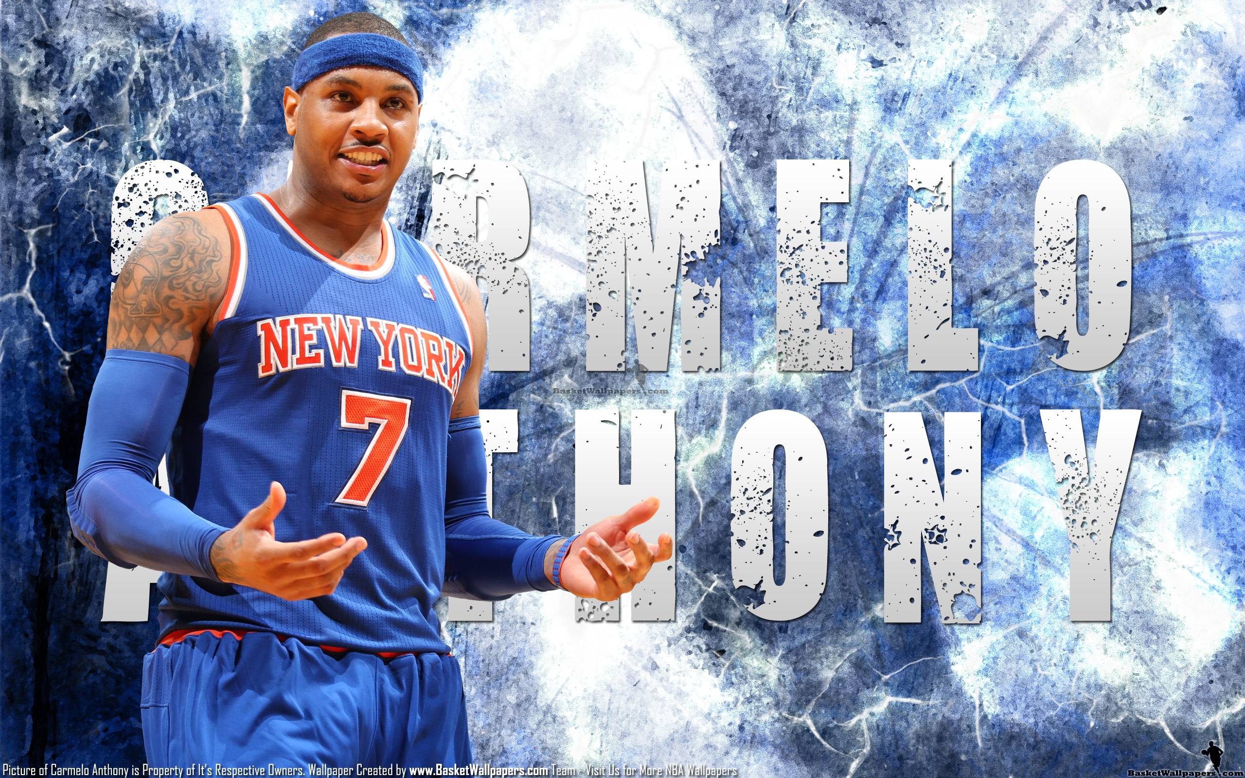 Carmelo Anthony Knicks 2560×1600 Wallpaper. Basketball Wallpaper