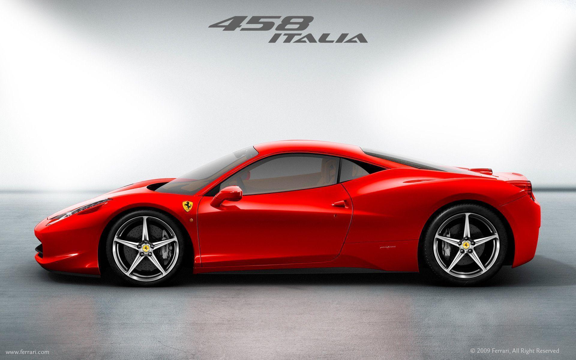 Ferrari 458 Italia Widescreen Wallpaper HD