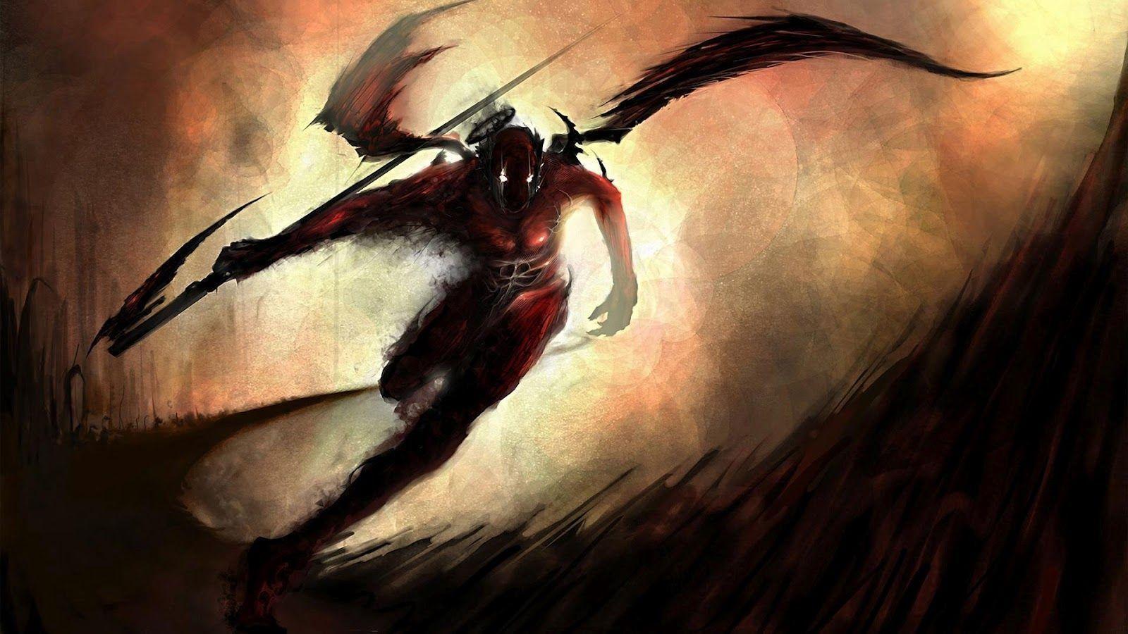 image For > Anime Dark Warrior Wallpaper