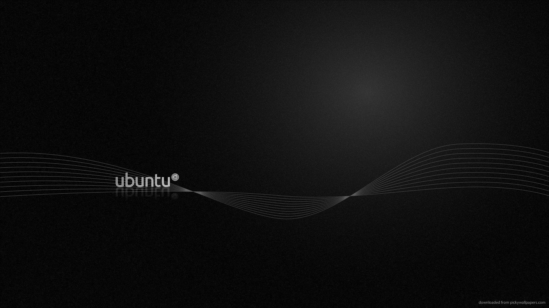 Ubuntu Black Wallpaper For PSP