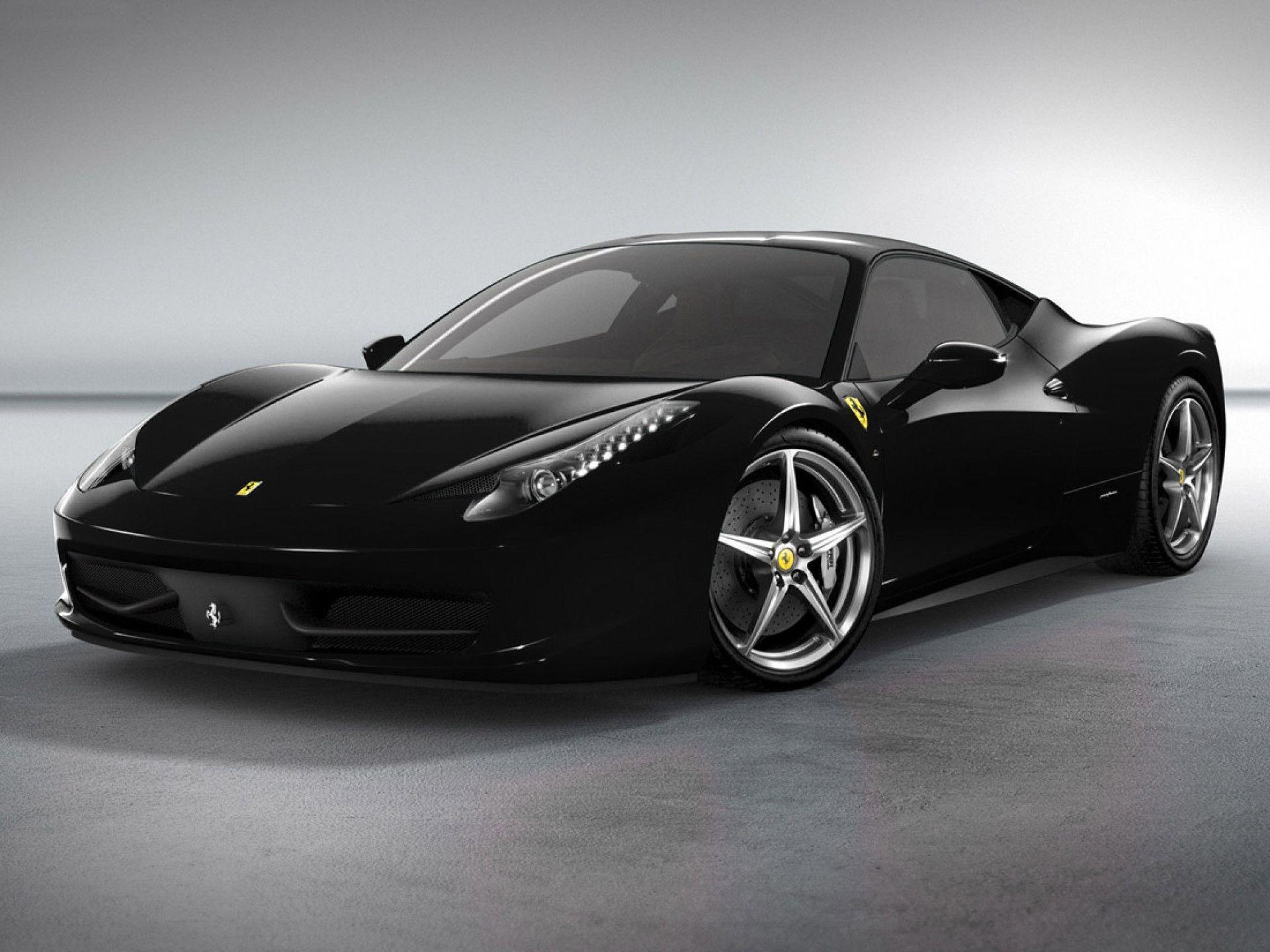 ferrari black car f1