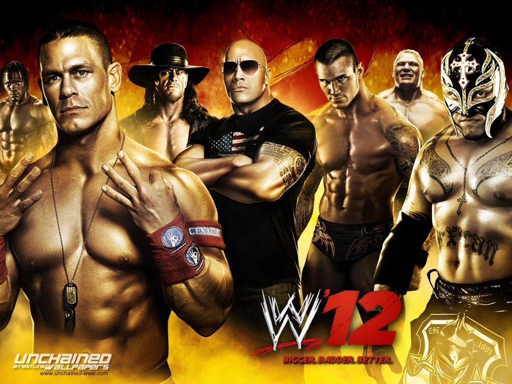 DOWNLOAD THE WWE &;12 "BIGGER. BADDER. BETTER" WALLPAPER WWE