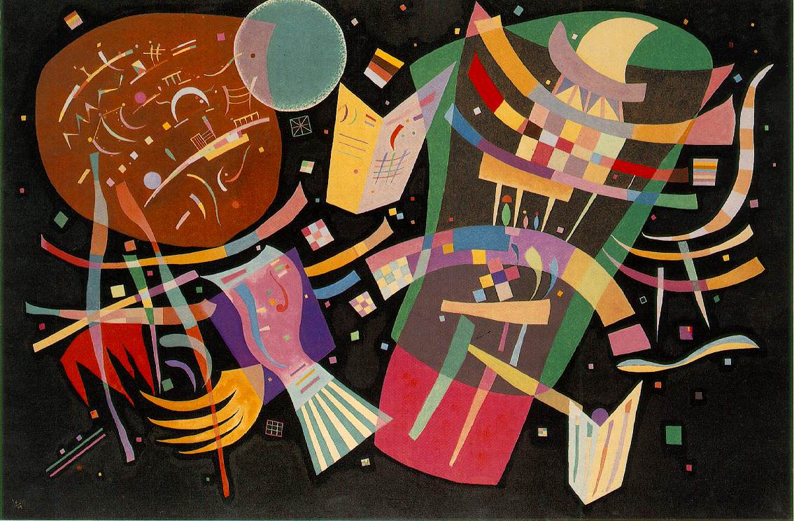 Abstract Expressionism Kandinsky Wallpaper Wide