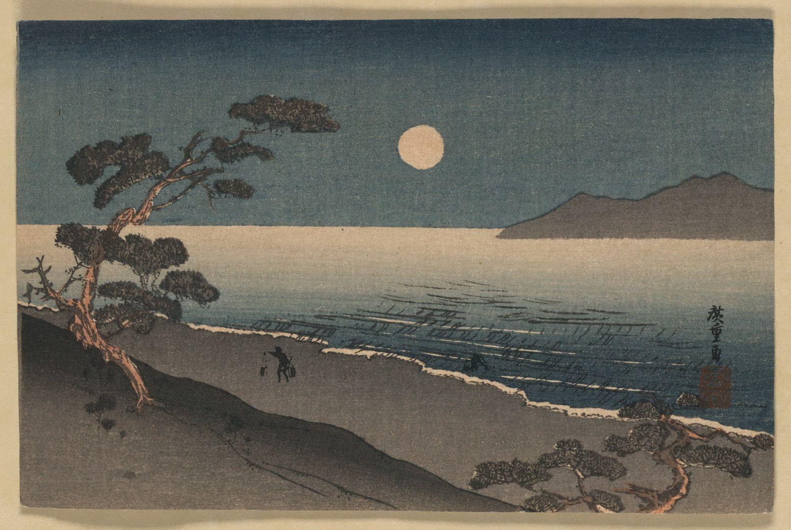 Ukiyo E Art Wallpaper, Japanese Art, Woodcut Old