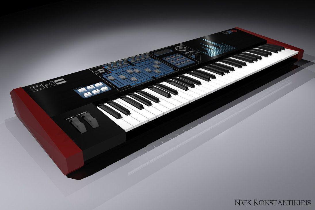 CME UF6 Master MIDI Keyboard 3D Model