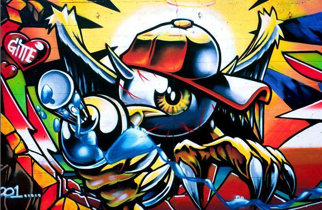 Cool Graffiti Wallpaper For Desktop Graffiti Graphic Design Art