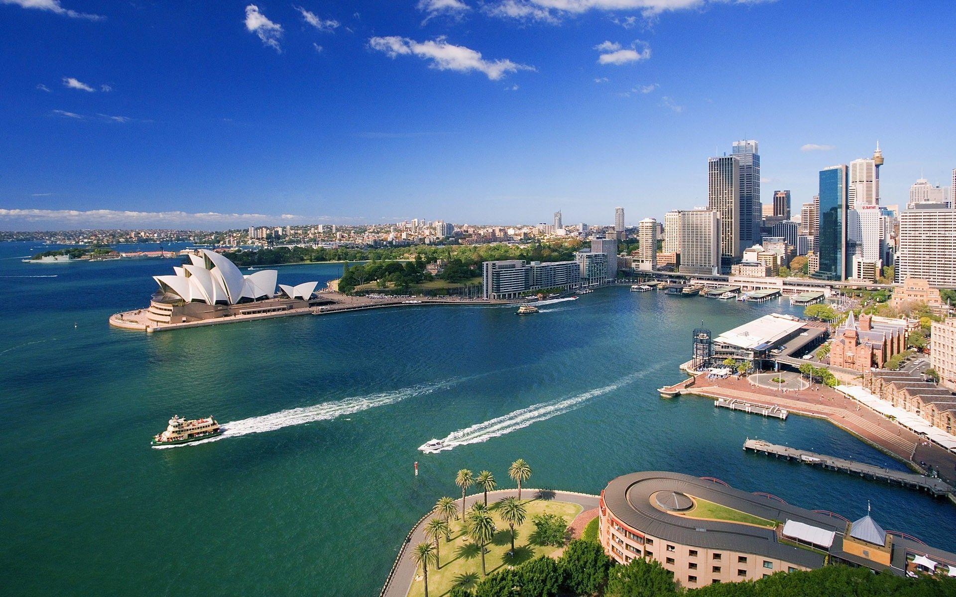 Sydney Australia Opera House Desktop Wallpaper