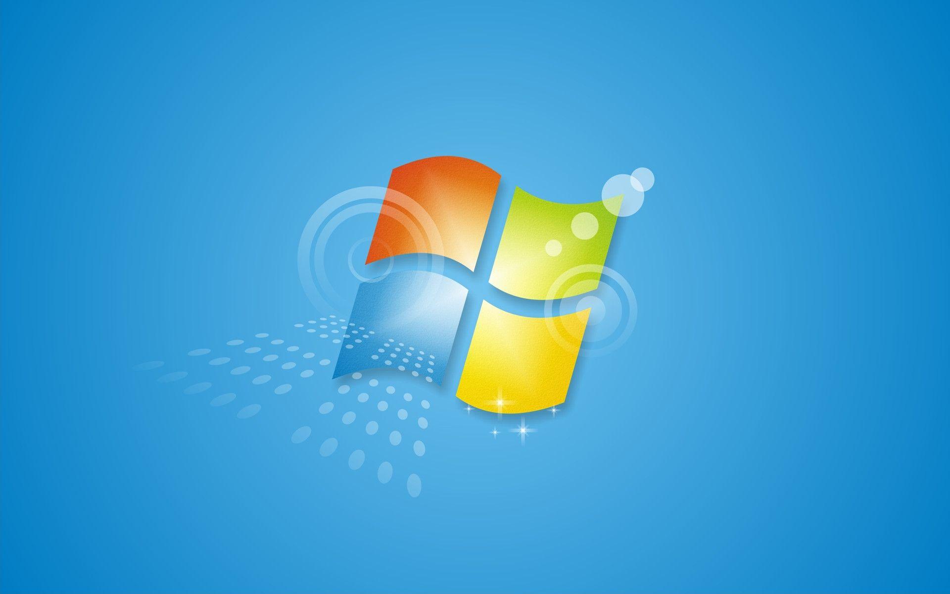 Windows 7 Alternate Blue Wallpaper