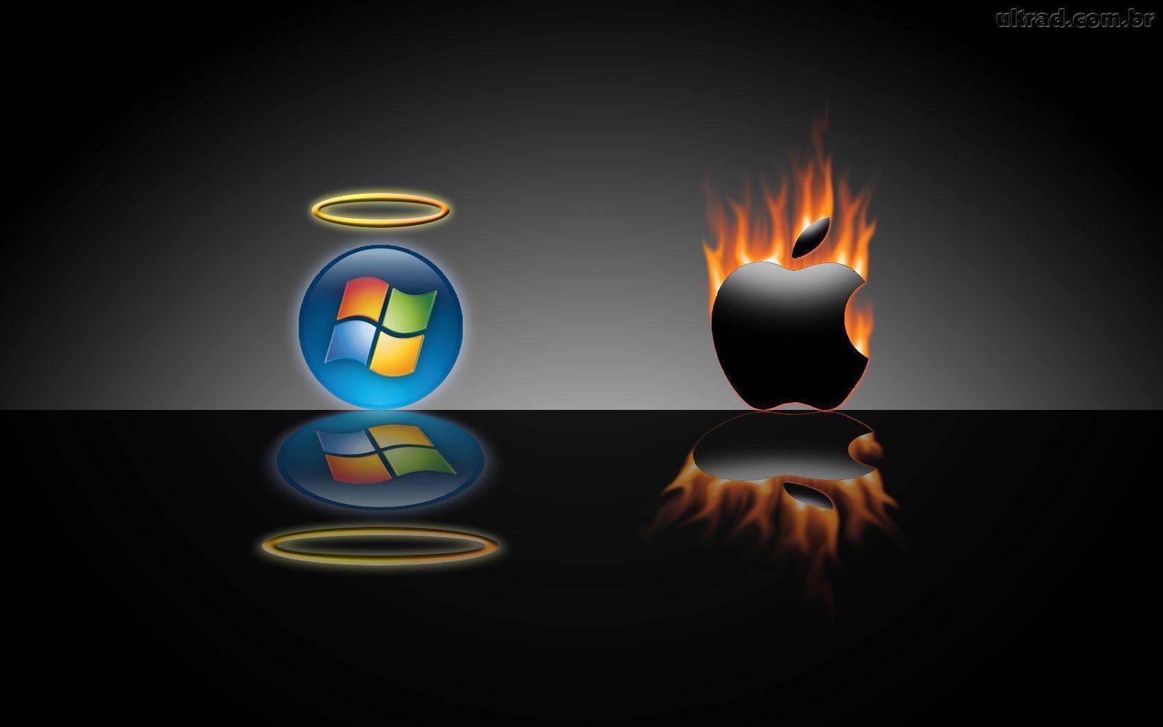 Papel de Parede Windows vs Mac