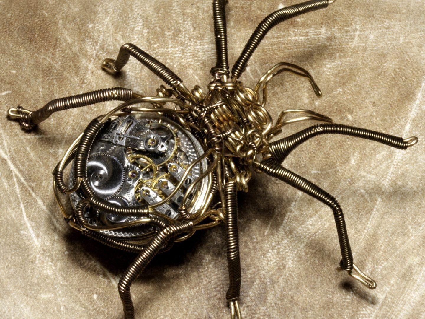 Clockwork Spider Wallpaper. Clockwork Spider Background