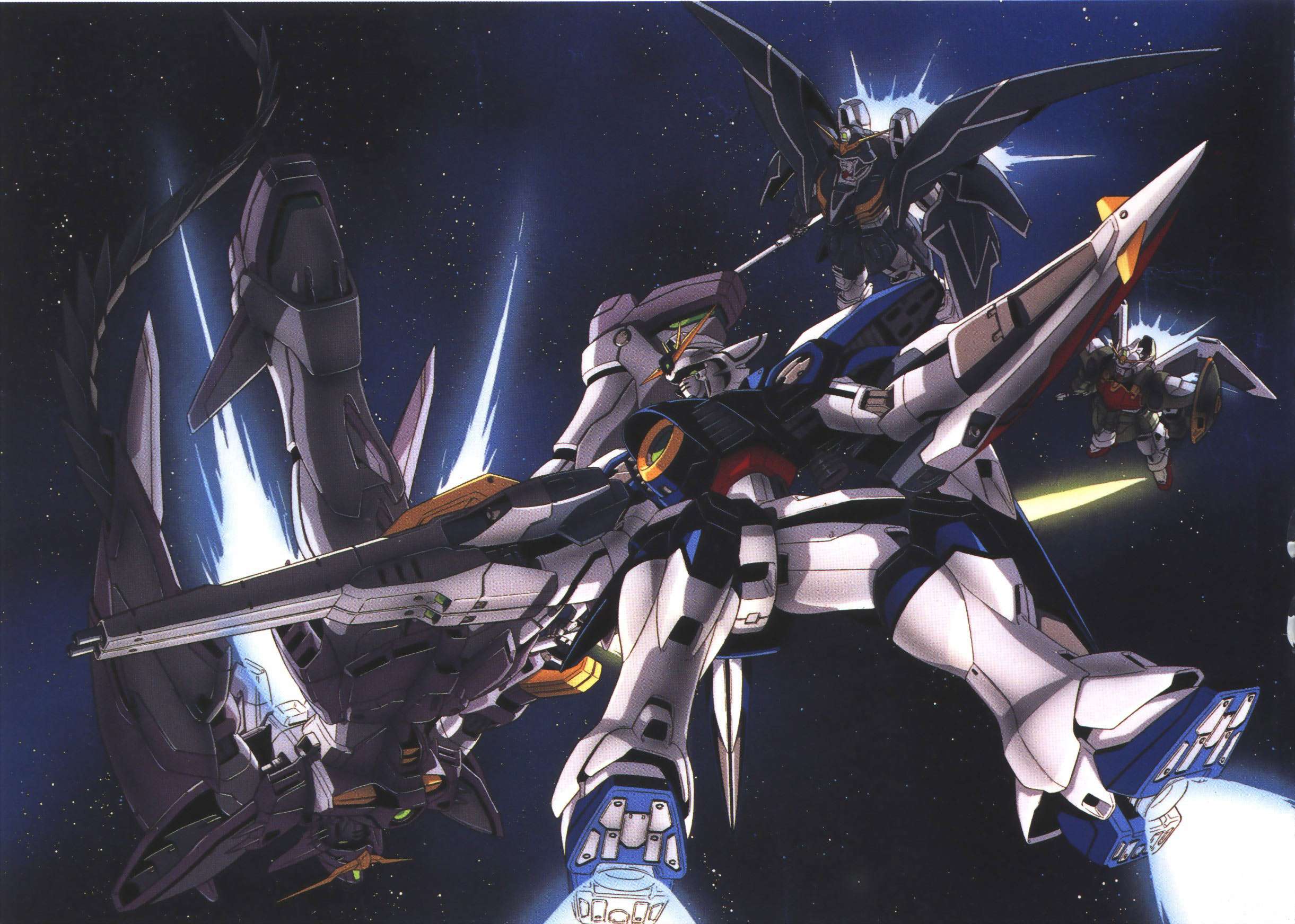 Gundam Wing Backgrounds Wallpaper Cave