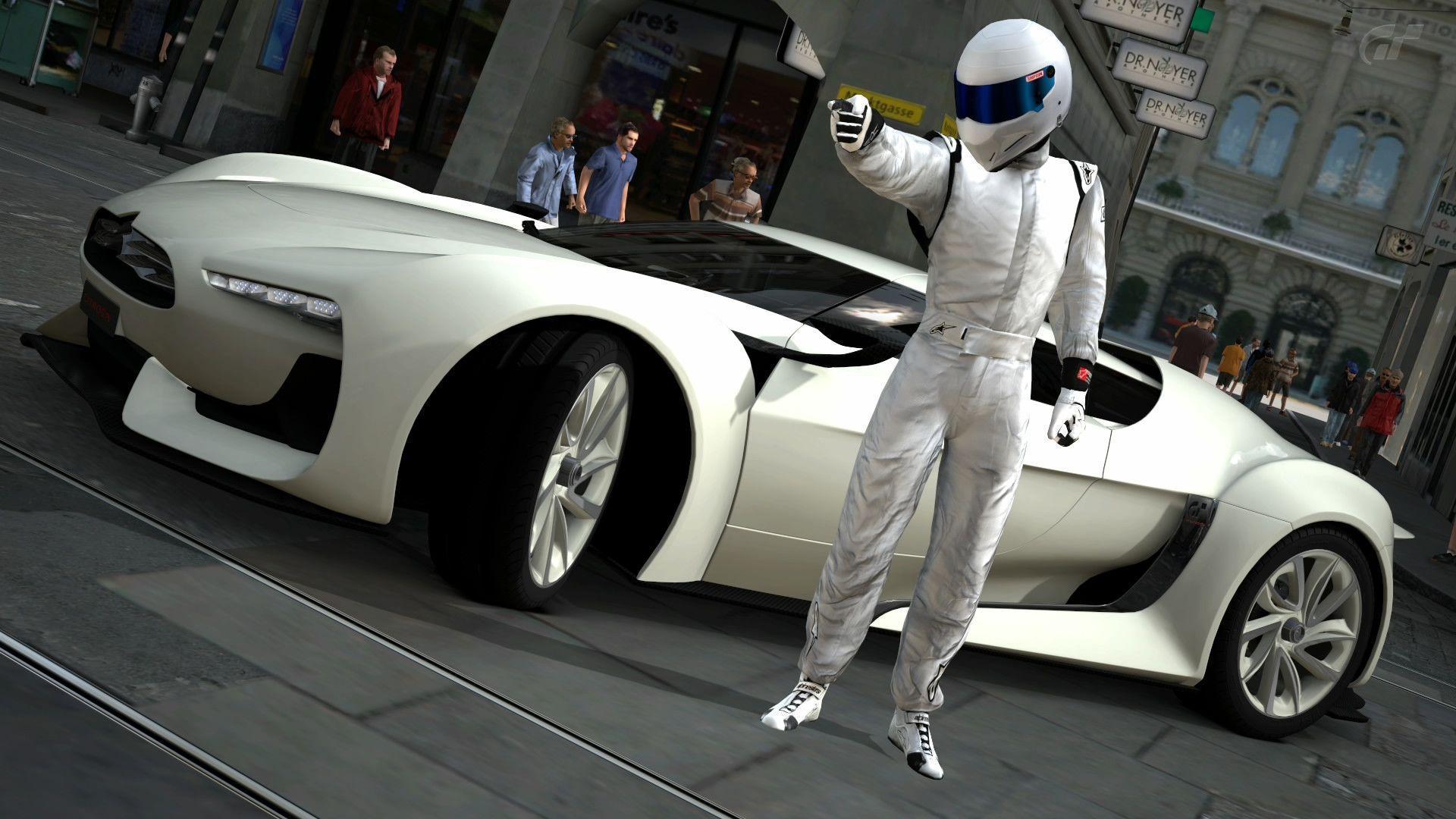 Citroen GT with The Stig