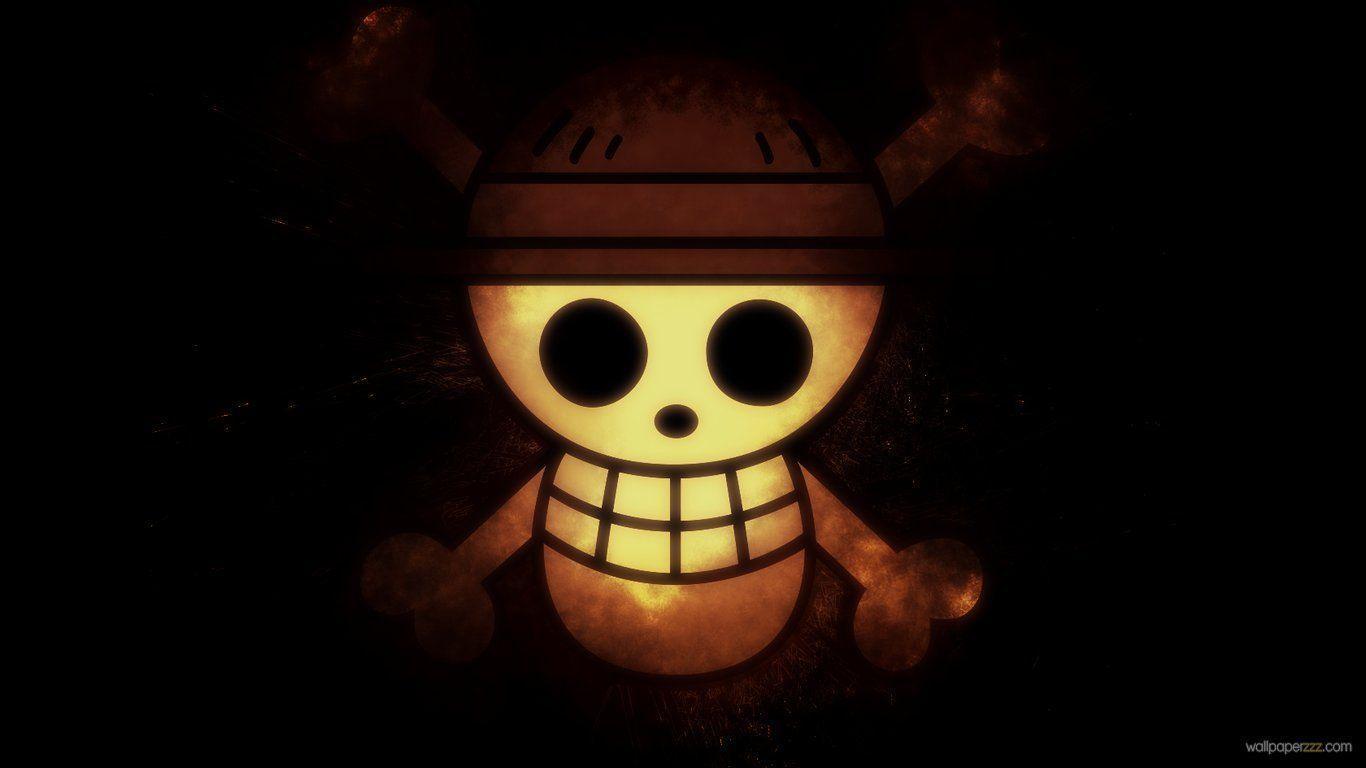 Outstanding One Piece Jolly Roger HD Wallpaper 1366x768PX One