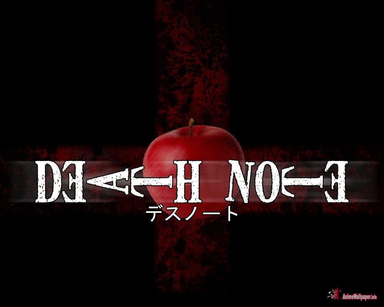The symbol of the anime Death Note poster Desktop wallpapers 1024x1024