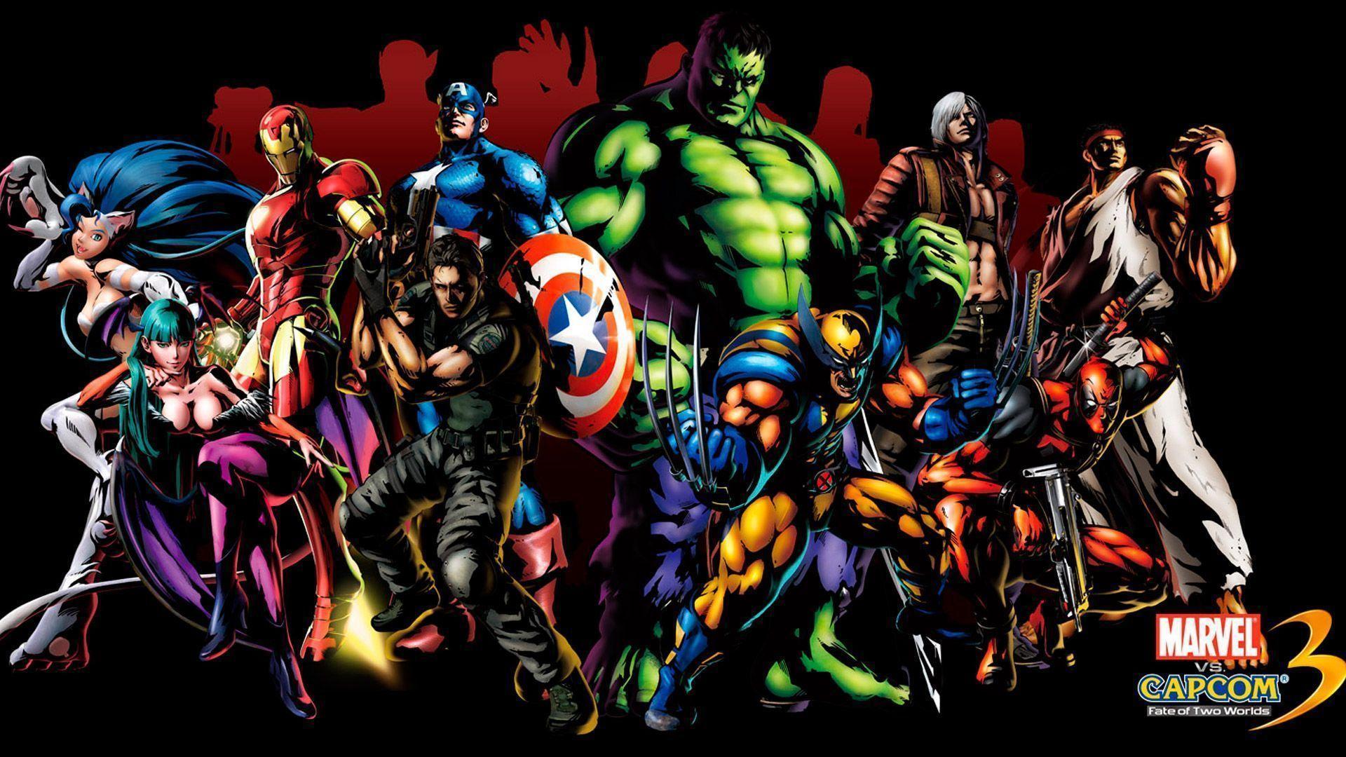 Image For > Marvel Heroes And Villains Wallpapers