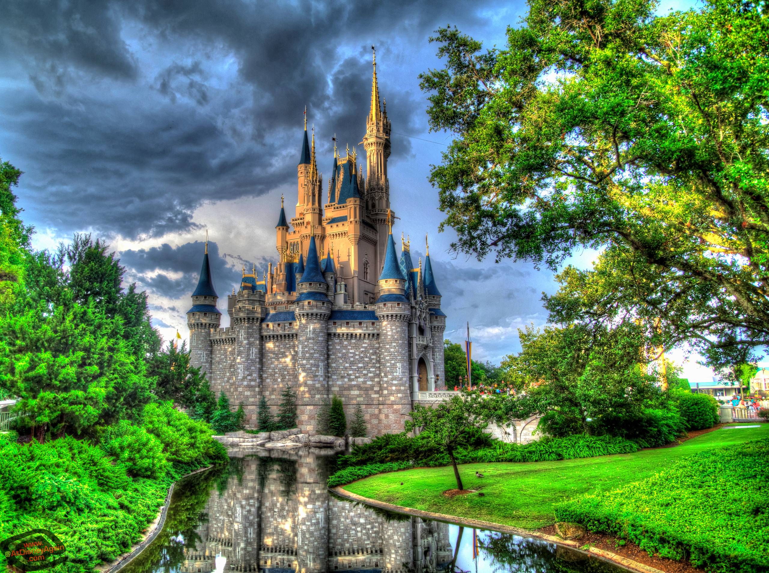 disney world castle wallpaper