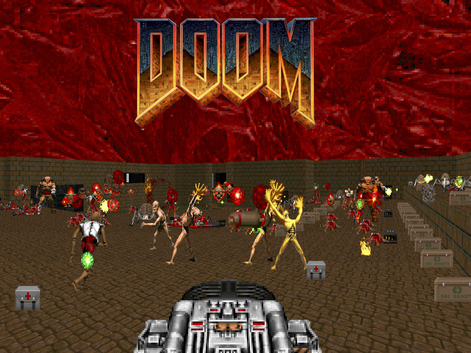 image For > Doom 2 Wallpaper