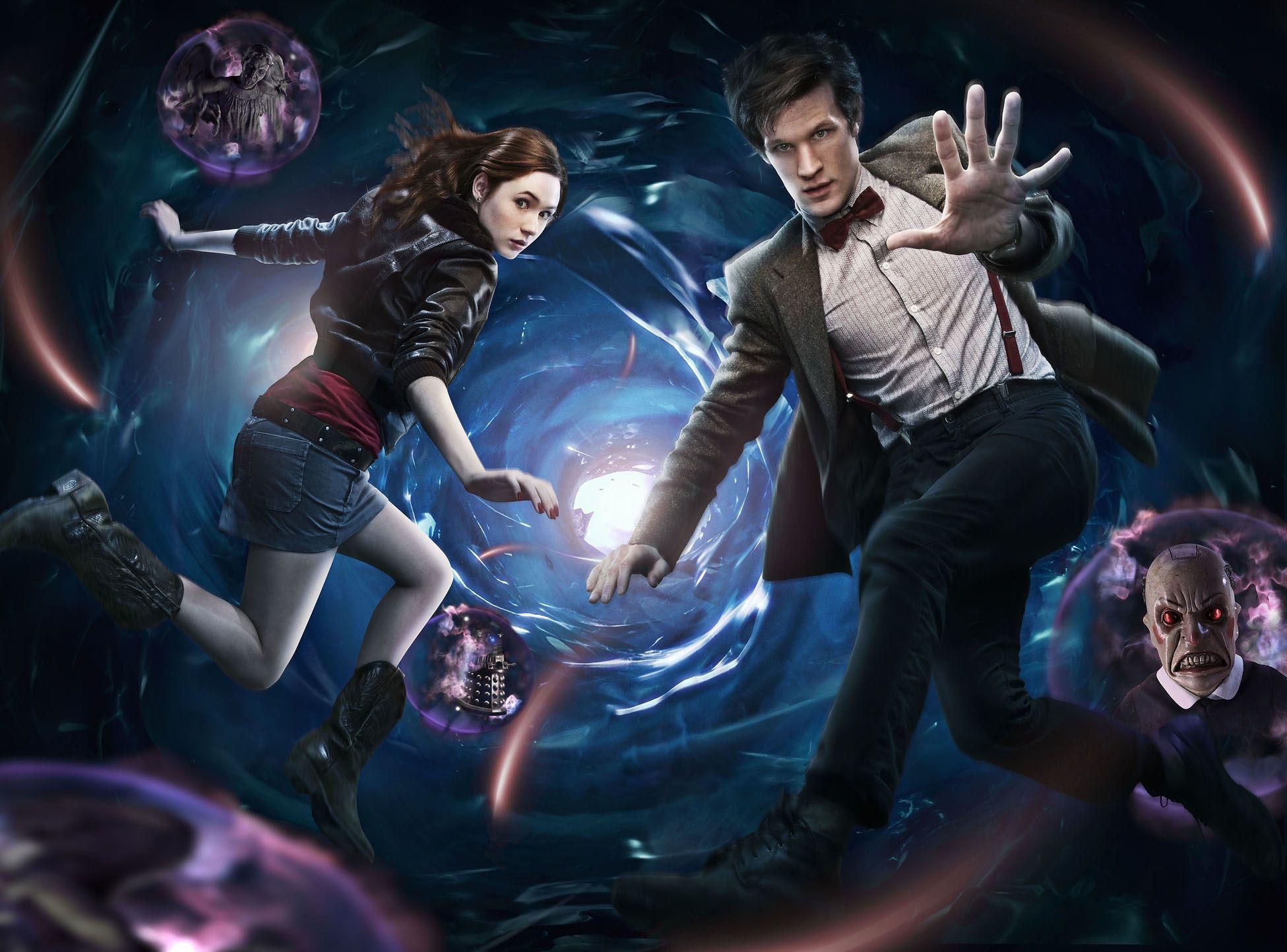 Collaborations of Dungeons and Doctor Who Wallpaper HD. Download