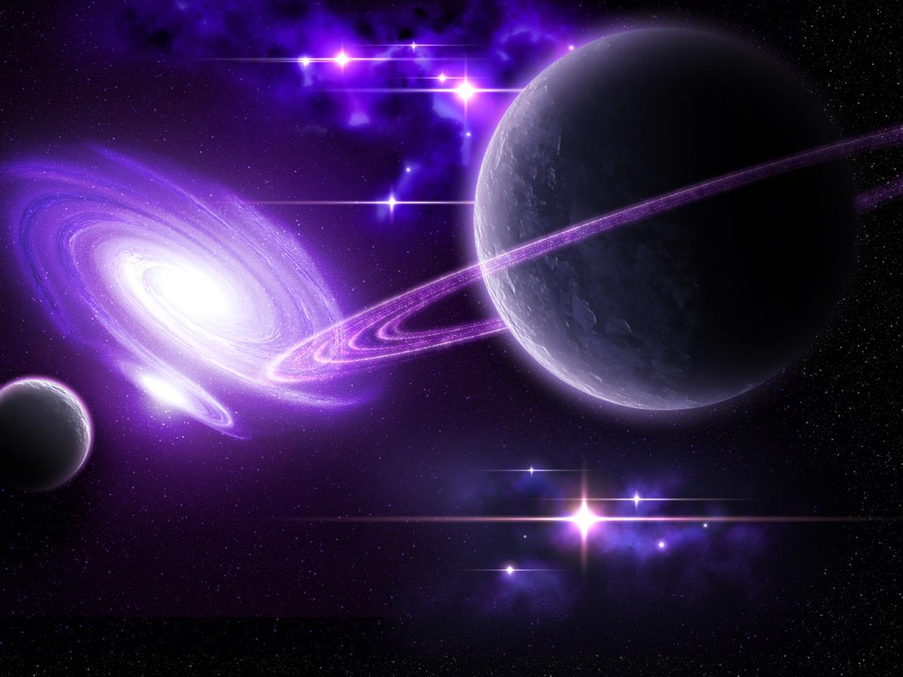 Universe Purple desktop wallpaper 1280x960 HD wallpaper