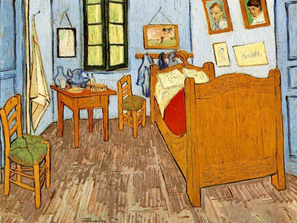 Room at Arles 1888 Vincent Van Gogh Wallpaper