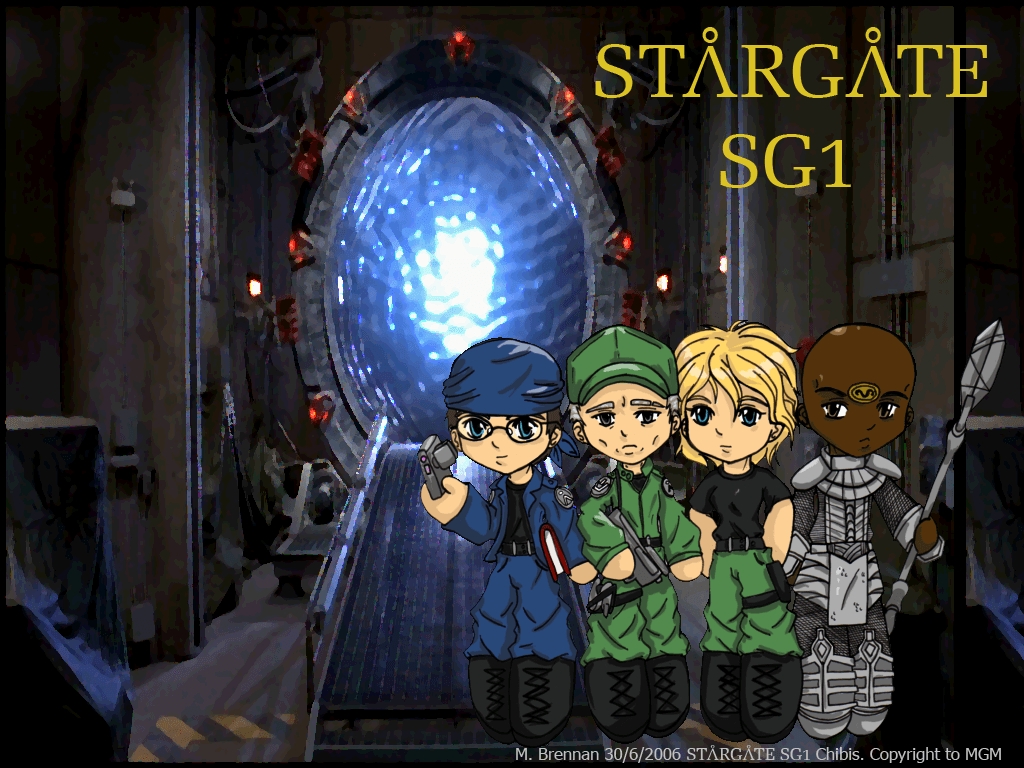 Stargate SG1 Chibi Wallpaper