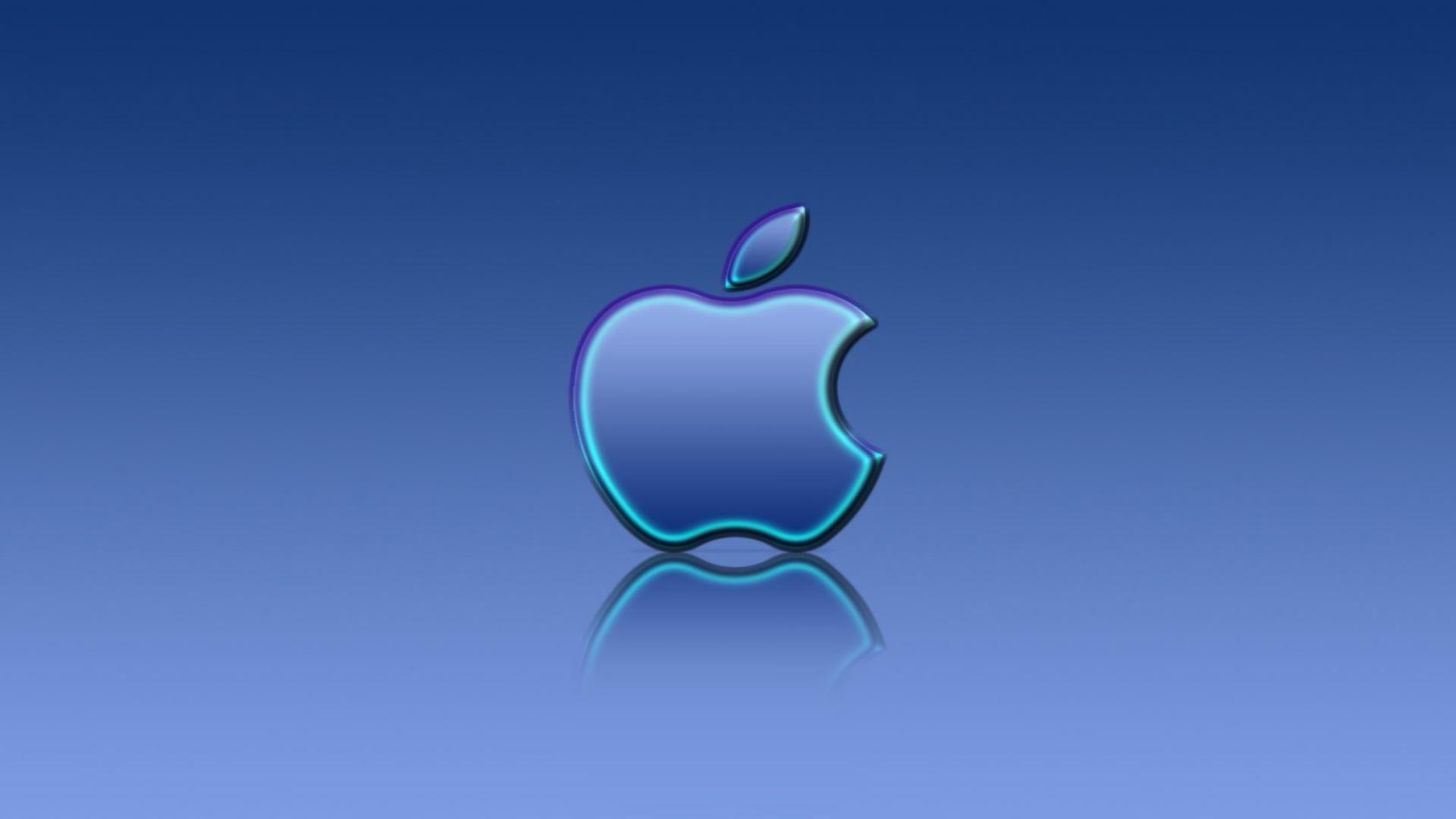 Apple glass mac logo free desktop background wallpaper image