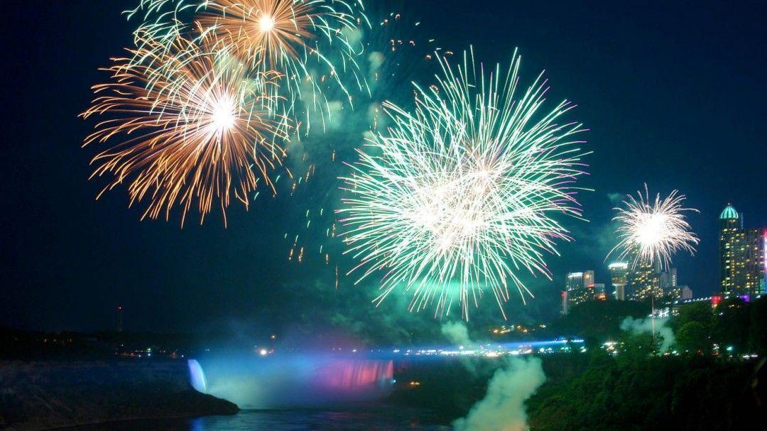 New Year Fireworks HD Wallpaper High Definition. HD