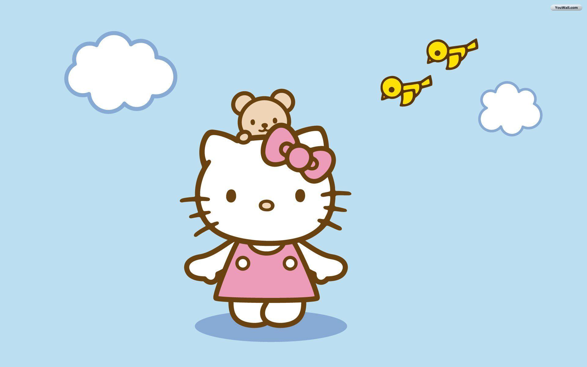 Hello Kitty Picture Background Wallpaper