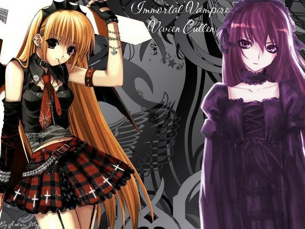 Pix For > Anime Vampire Wallpaper