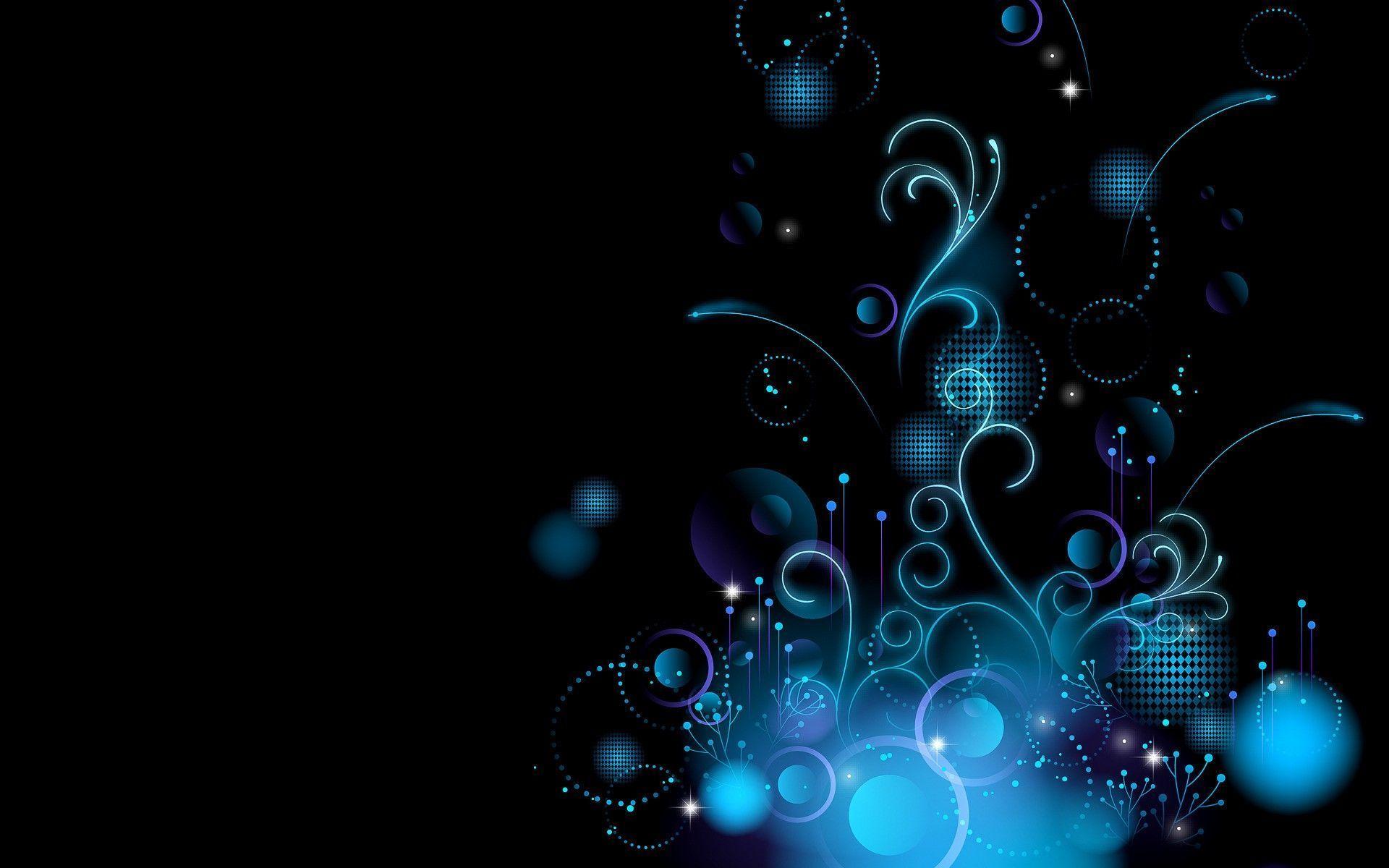 Wallpapers For > Dark Blue Abstract Wallpapers
