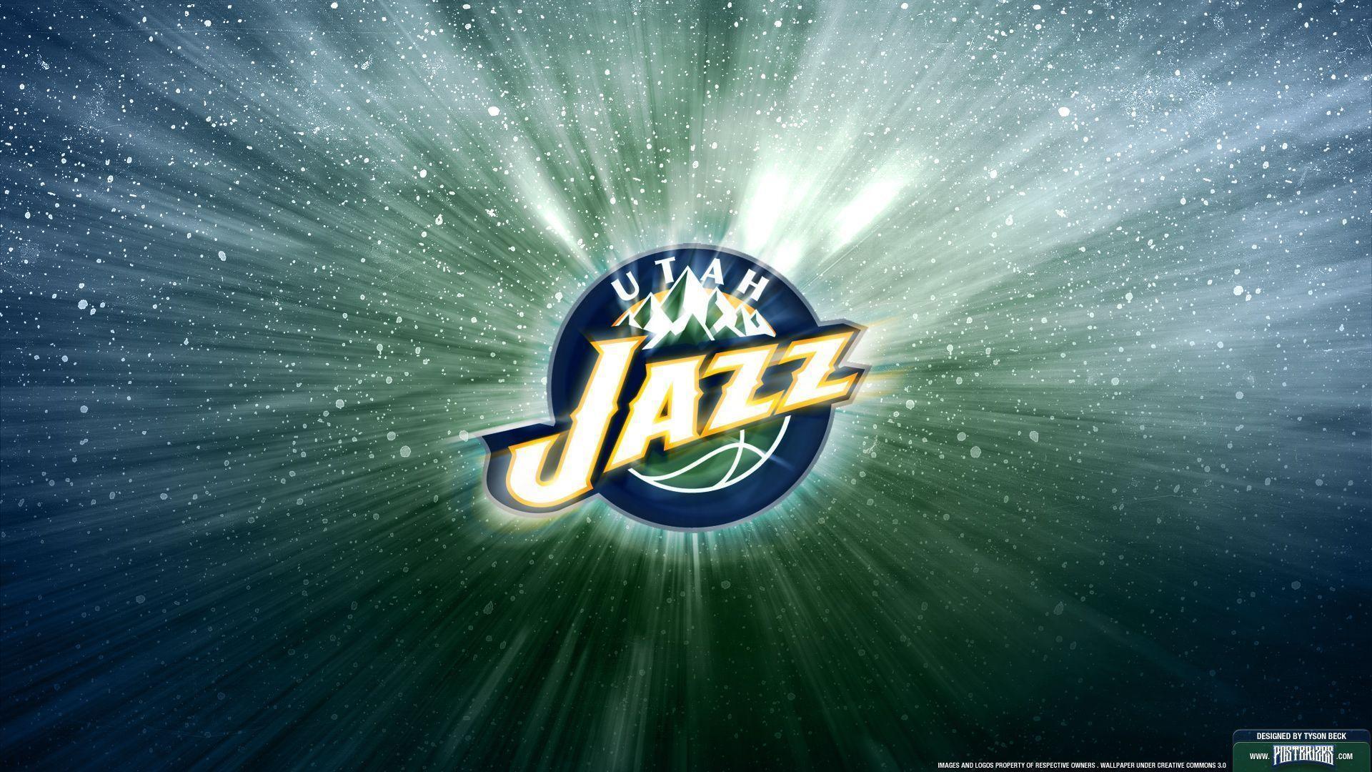 Utah Jazz Logo Wallpaper. Posterizes. NBA Wallpaper