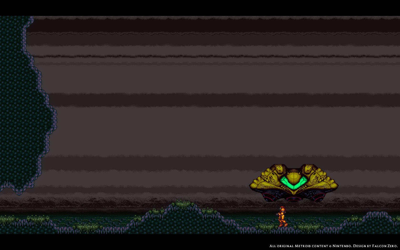 Wallpaper creations (Metroid Recon)
