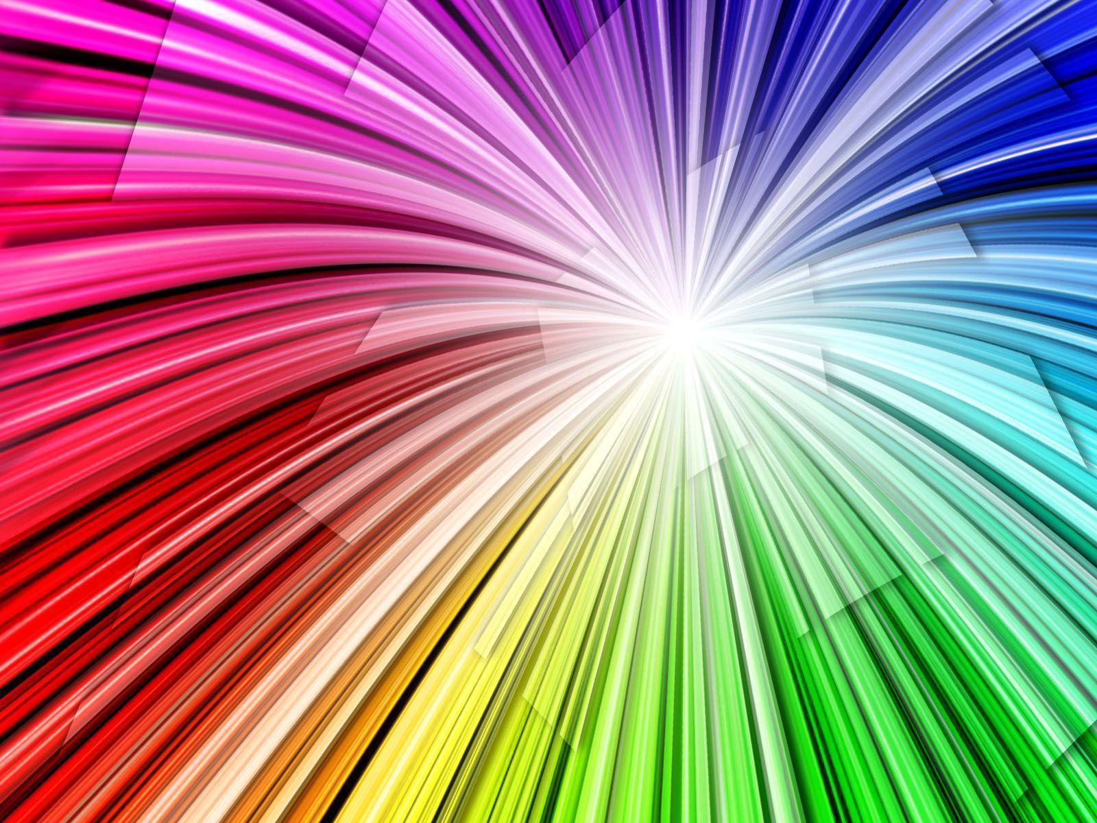 Wallpaper For > Cool Rainbow Background