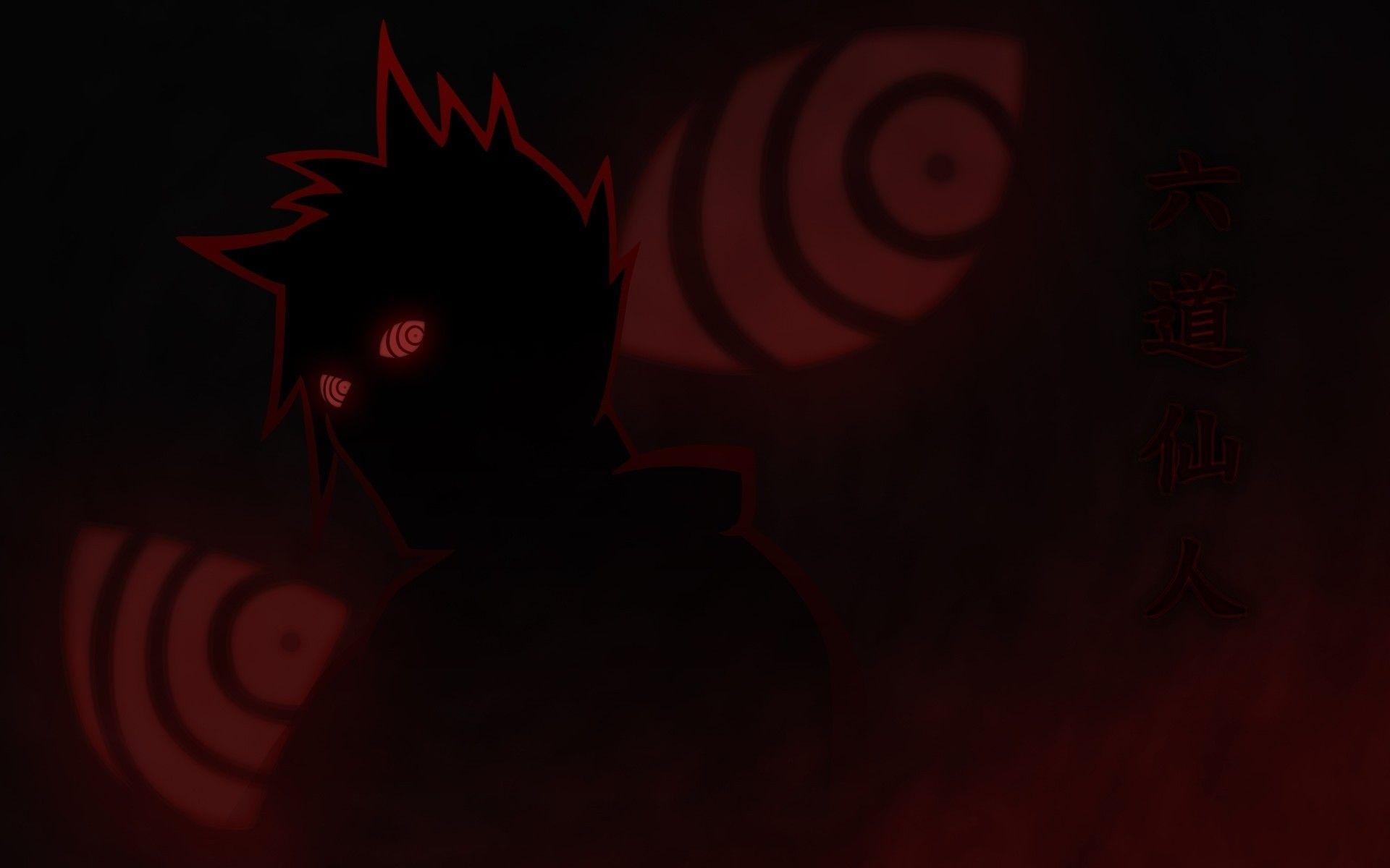 Eyes Silhouette Naruto Shippuden Rinnegan Rikudo Sennin id