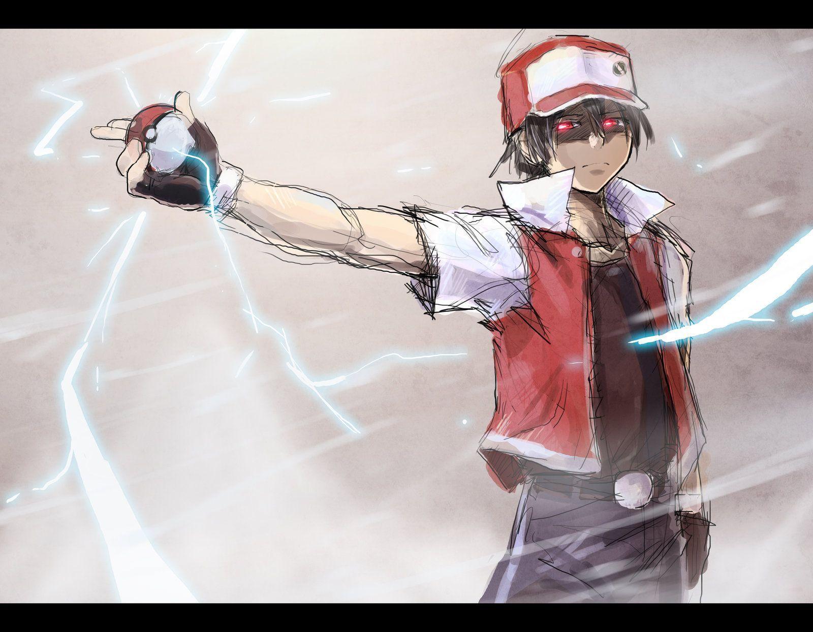 Red (Pokemon) Photo: Reddo  Pokemon red, Pokemon trainer red