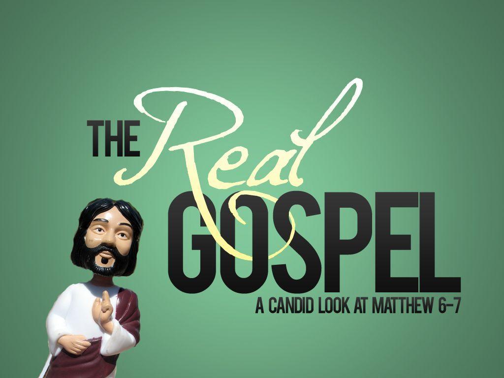 Christian Graphic: The Real Gospel Wallpaper