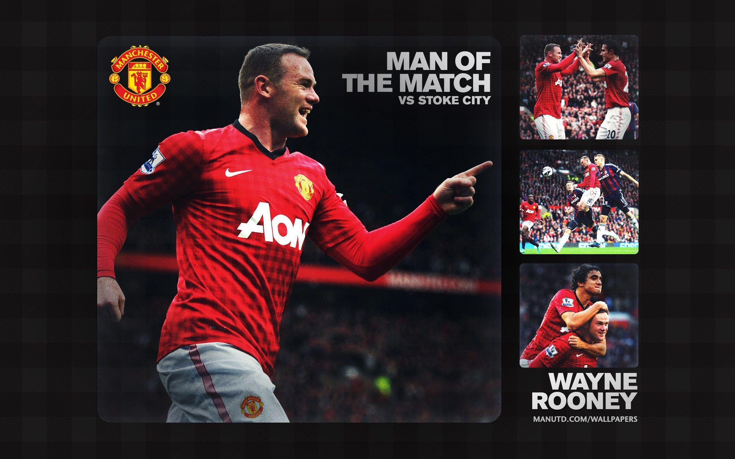 Wayne Rooney Manchester United 2013 HD Wallpaper and Picture