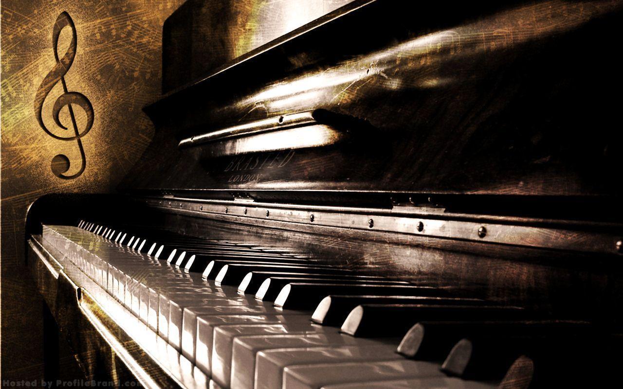 Wallpaper music piano