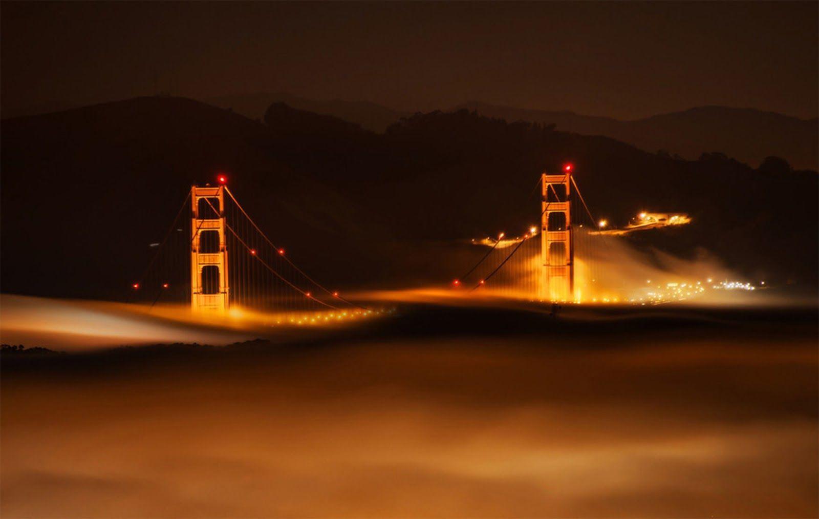 San Francisco In The Fog HD Wallpaper
