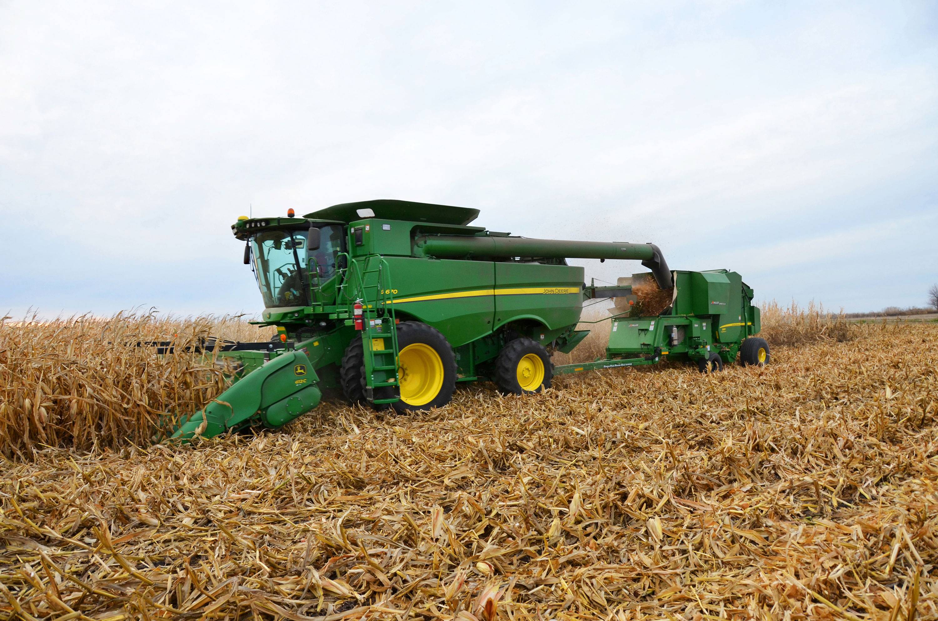 John Deere Corn Harvest