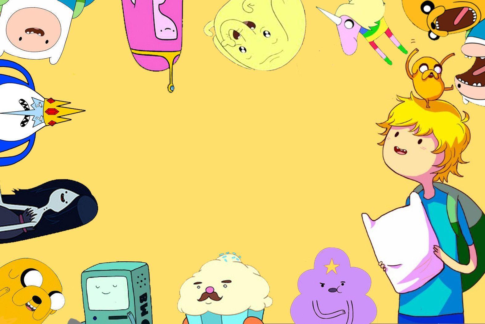 protagonistas de Adventure Time HD image. La Hora de Aventura