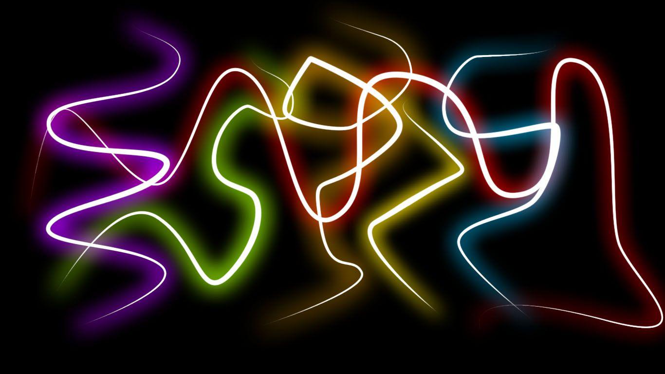 Let Your Desktop Glow with Neon Light WallpaperDzineblog360