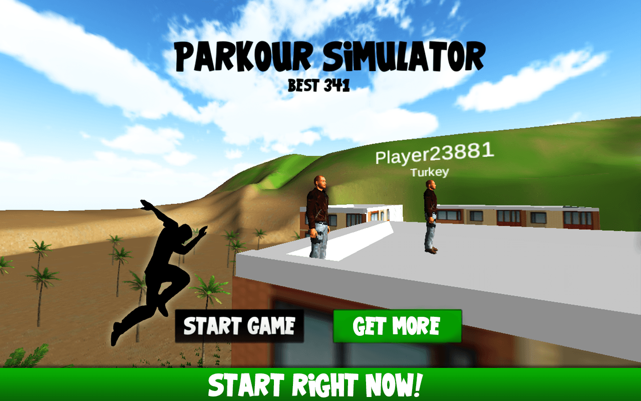 Игра паркур взломка. Паркур на Велике игра. Parkour Simulator. Паркур 3. Паркур по поездам.