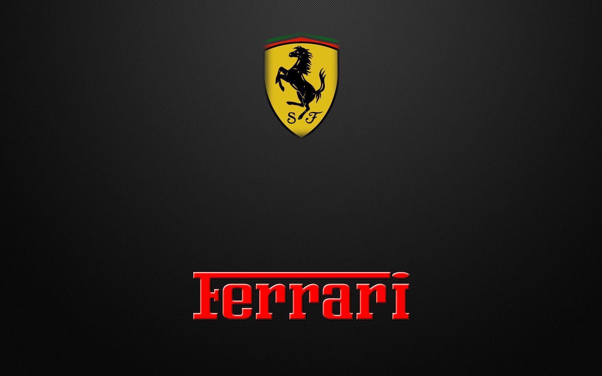 Ferrari Logo WallPaper HD