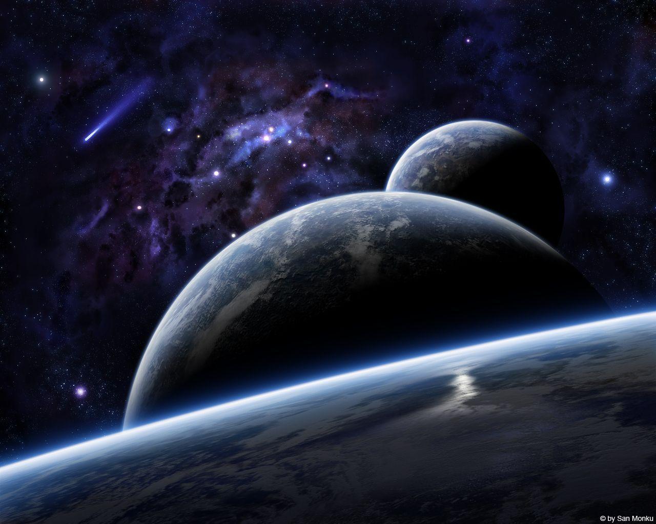 Space HD Wallpaper. Planets HD Desktop Image