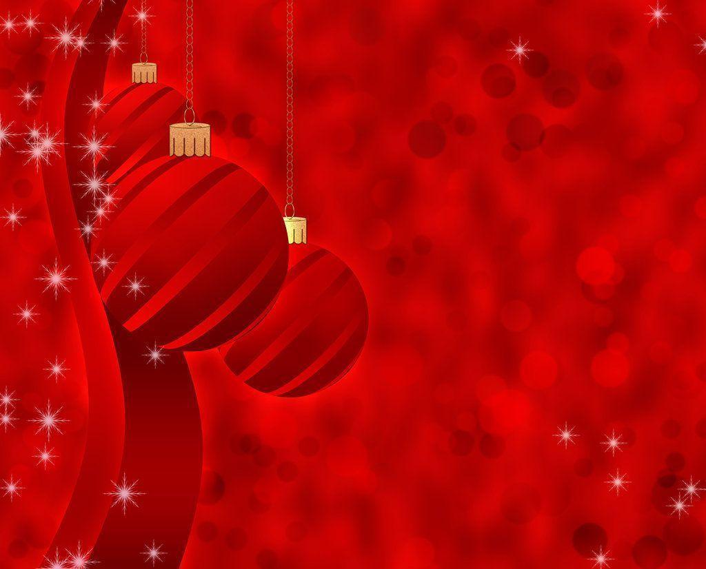 Red Christmas card background