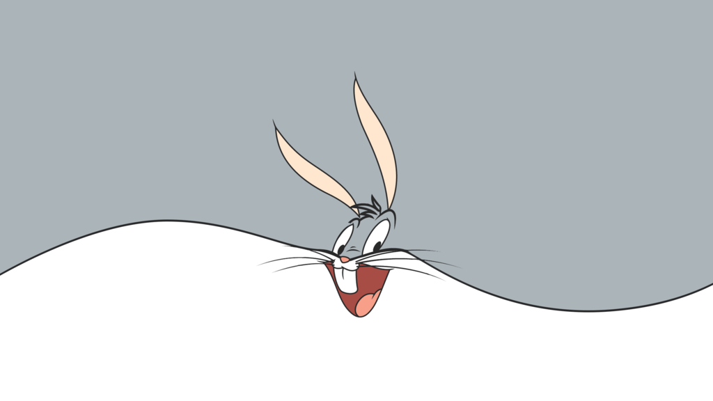 Bugs Bunny Minimalistic Wallpapers NO LOGO by KomankK