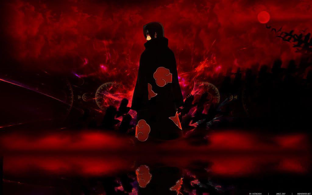 Naruto Itachi Uchiha Background Anime