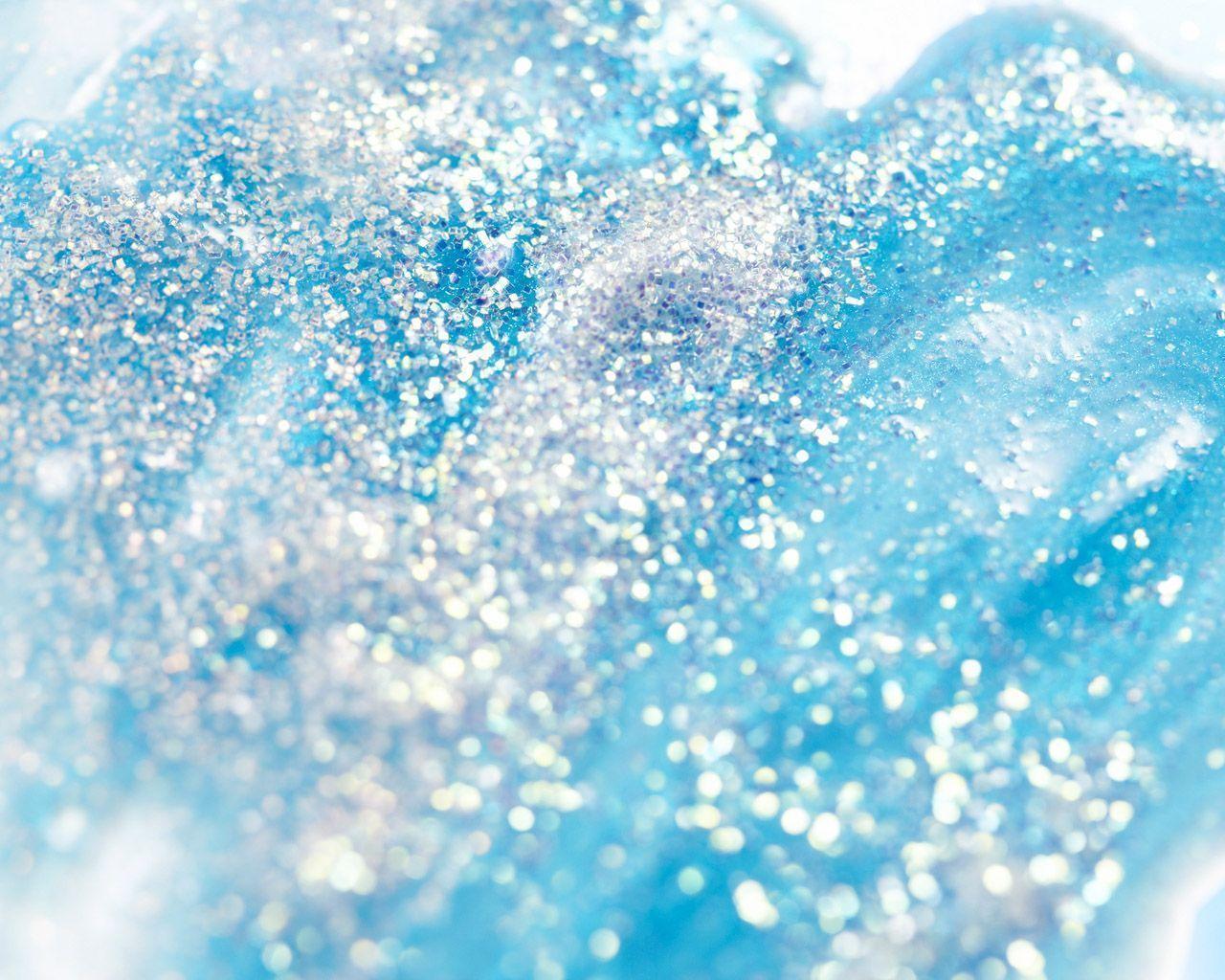 Wallpapers For > Blue Glitter Backgrounds