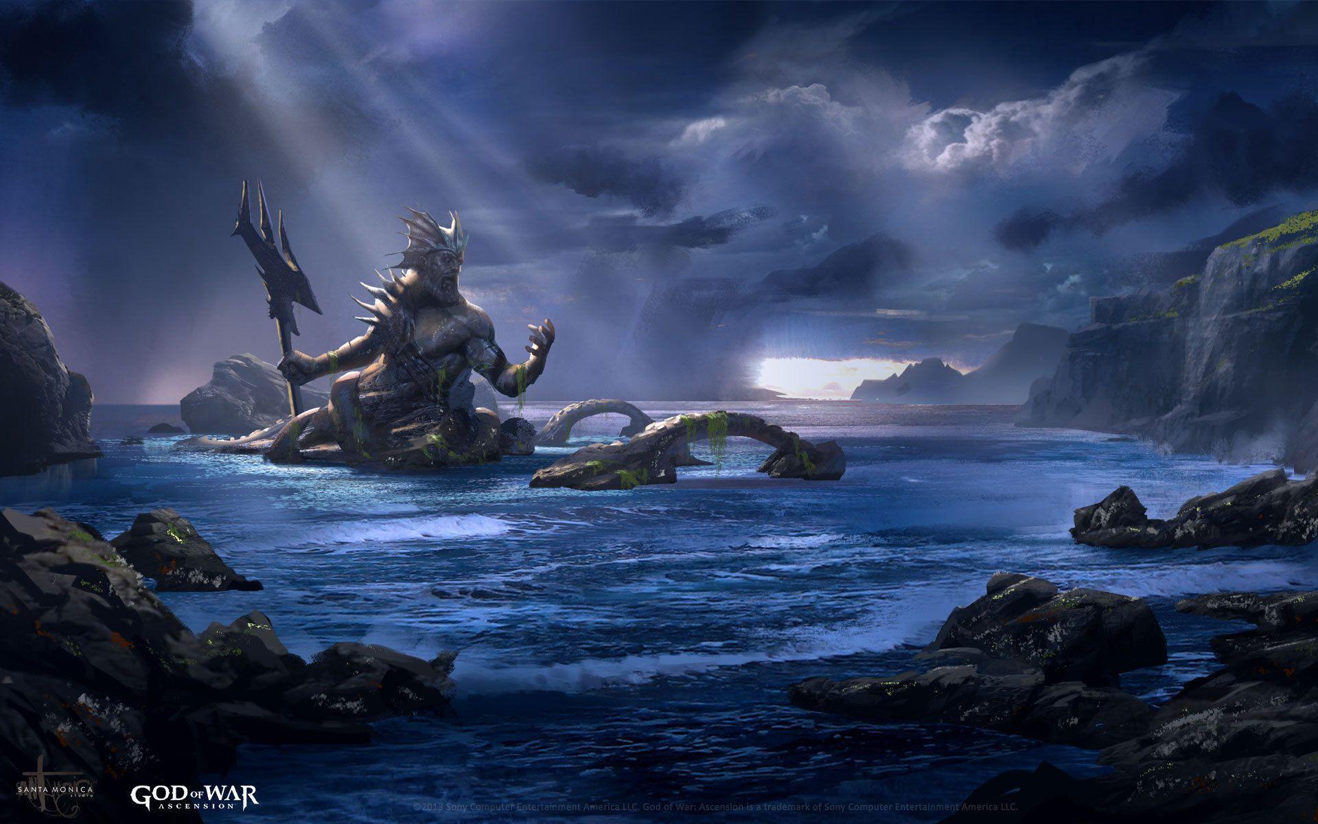 God of War: Ascension: sea monster wallpaper and image